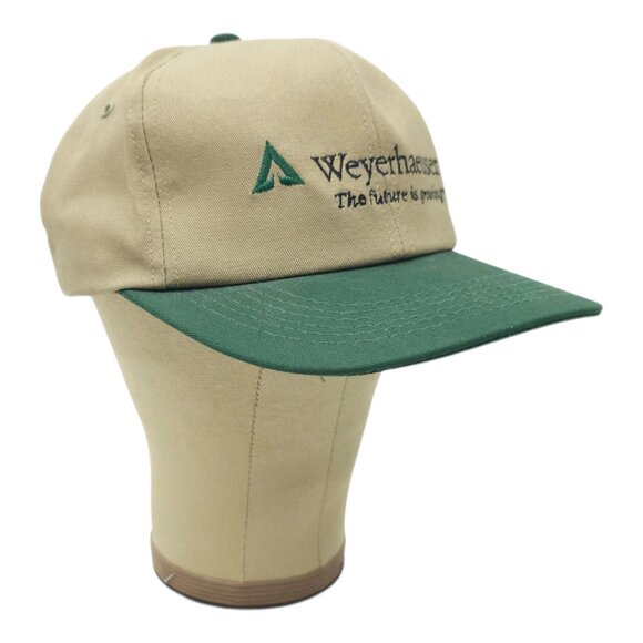 Weyerhaeuser Embroidered Logo Snapback Cap Trucker Baseball Hat K Products - Picture 3 of 14